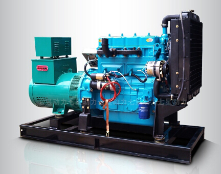 鄂尔多斯上柴30kw大型柴油发二手电机组_COPY